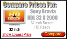 Compare Prices for Sony Bravia kdl32U2000