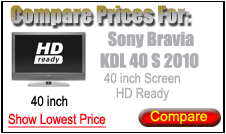 Compare Prices for Sony Bravia kdl40s2010