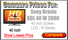Compare Prices for Sony Bravia